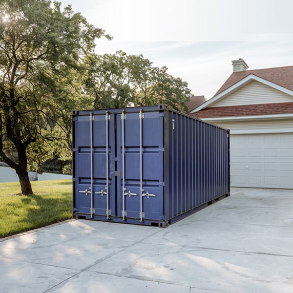 our residential storage containers have guidelines on what can and cannot be stored inside